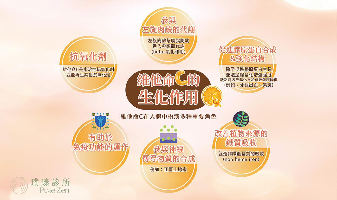 高單位維他命C靜脈注射點滴｜ 璞臻診所,桃園減重診所