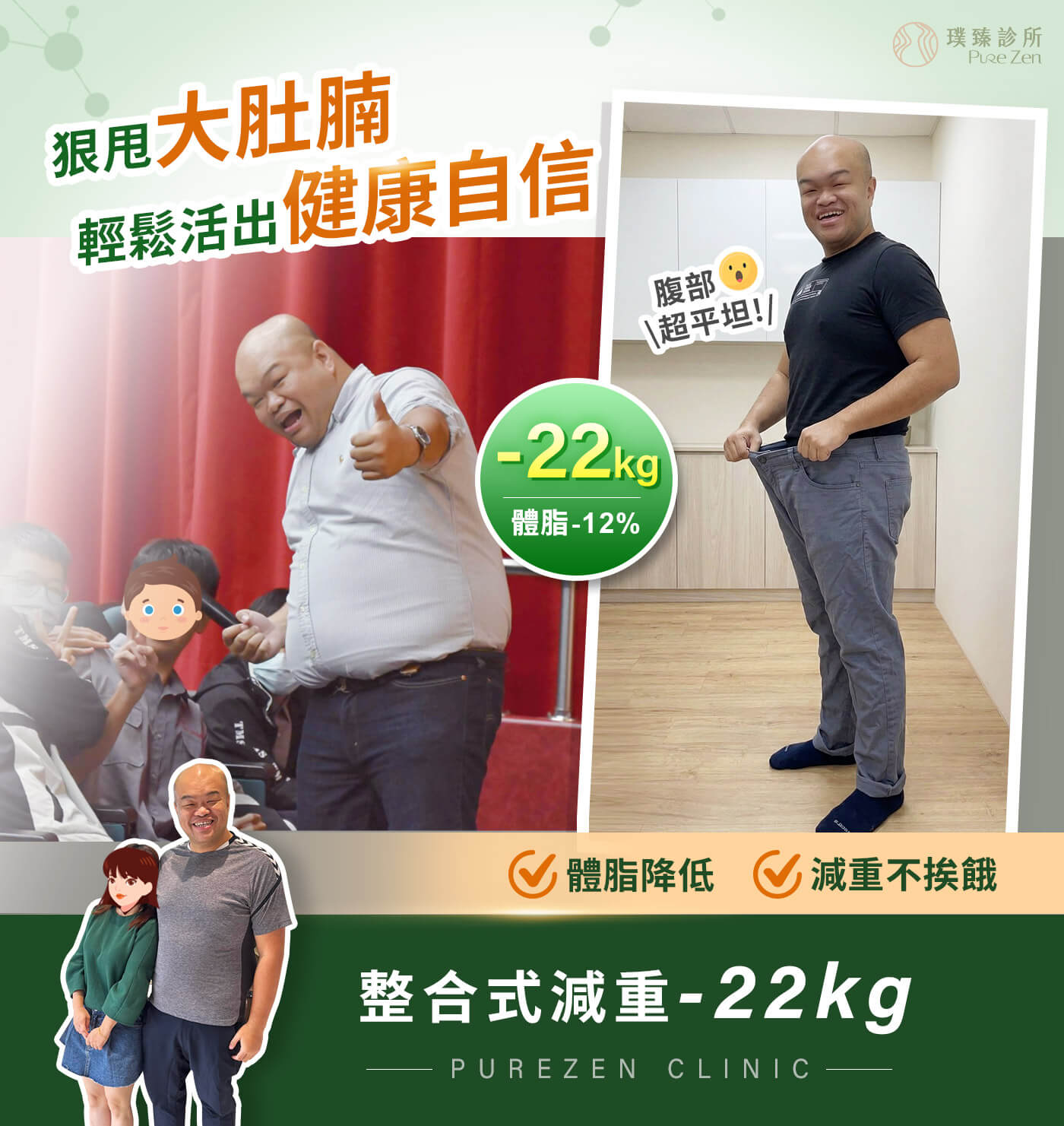 減重門診有用嗎?4個月瘦22公斤揮別內臟脂肪 減重門診有用嗎?4個月瘦22公斤揮別內臟脂肪